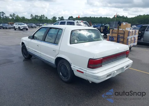 1992 Chrysler Lebaron A-Body z USA, uszkodzony, nr VIN 3C3XA46K1NT319076